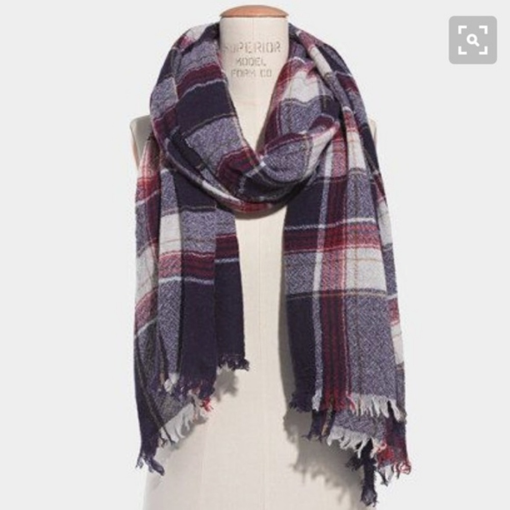 Madewell Plaid Scarf